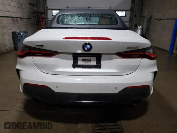2023 BMW 4 Series 430i xDrive с VIN WBA43AT06PCM39686, выставлен на аукционе Copart как лот 60834325 с пробегом 17 728 миль миль и Списание • Salvage title. История ставок и продаж доступна на DreamBid. Изображение 6.
