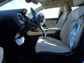 2022 Lexus RX with VIN 2T2HZMDAXNC343166, listed as a Copart auction lot 48301185 with 27,160 mi miles and Salvage Title. Bid and sale history available at carsss.com. Image 7.
