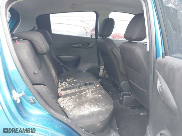 2019 Chevrolet Spark LT with VIN KL8CD6SA9KC728162, listed as a IAAI auction lot 41910687 with 1 mi miles. Bid and sale history available at carsss.com. Image 8.