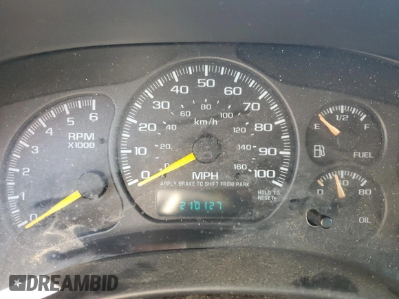 2001 Chevrolet Suburban LS with VIN 3GNFK16T31G244175, listed as a Copart auction lot 48522155 with 210,127 mi miles and Salvage Title. Bid and sale history available at carsss.com. Image 9.