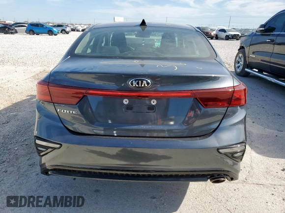 2021 Kia Forte LXS with VIN 3KPF24ADXME353971, listed as a Copart auction lot 57794745 with 51,638 mi miles and Salvage title. Bid and sale history available at DreamBid. Image 6.