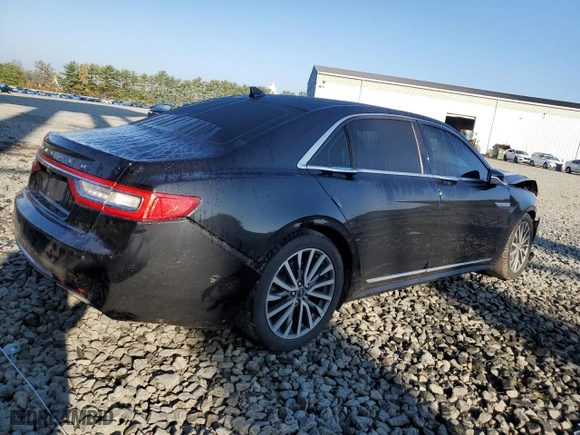 2018 Lincoln Continental Select with VIN 1LN6L9TK0J5616266, listed as a Copart auction lot 70592123 with 105,133 mi miles. Bid and sale history available at carsss.com. Image 3.