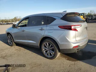 2020 Acura RDX w/Technology Pkg with VIN 5J8TC2H59LL029985, listed as a Copart auction lot 54329545 with 25,140 mi miles and Salvage Title. Bid and sale history available at carsss.com. Image 2.