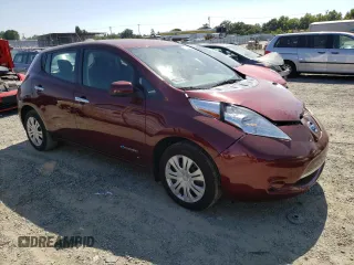 2017 Nissan LEAF SL with VIN 1N4BZ0CPXHC307411, listed as a Copart auction lot 57382653 with 48,872 mi miles. Bid and sale history available at carsss.com. Image 4.