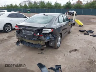 2017 Ford Fusion S with VIN 3FA6P0G78HR162713, listed as a IAAI auction lot 40820457 with 86,602 mi miles. Bid and sale history available at carsss.com. Image 4.