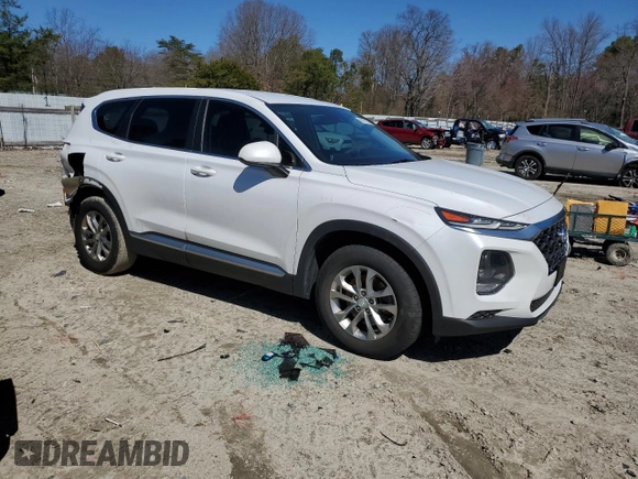 2020 Hyundai Santa Fe SE with VIN 5NMS2CAD0LH286734, listed as a Copart auction lot 49471115 with 98,141 mi miles and Salvage title. Bid and sale history available at DreamBid. Image 4.