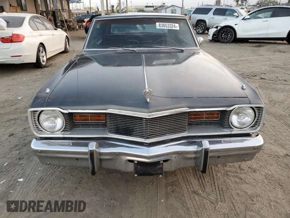 1976 Dodge Dart z VIN LH23C6G145091, wystawiony jako Copart lot #83053324 z przebiegiem 97 798 mil mil oraz Szkoda całkowita • Salvage title. Historia ofert i sprzedaży dostępna na DreamBid. Obrazek 5.