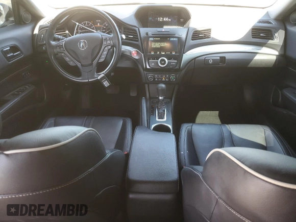2020 Acura ILX w/Premium Pkg with VIN 19UDE2F76LA007053, listed as a Copart auction lot 50260555 with 53,264 mi miles and Salvage Title. Bid and sale history available at carsss.com. Image 8.