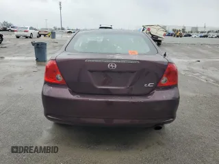 2007 Scion tC Spec with VIN JTKDE177X70146002, listed as a Copart auction lot 48511555 with 0 mi miles and Salvage Title. Bid and sale history available at carsss.com. Image 6.