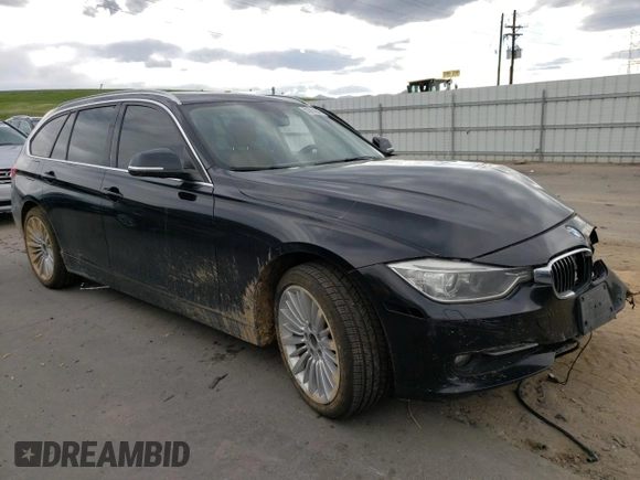 2014 BMW 3 Series 328d xDrive with VIN WBA3K5C58EKT33891, listed as a Copart auction lot 43648005 with 164,297 mi miles and Non repairable. Bid and sale history available at DreamBid. Image 4.