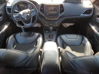 2019 Jeep Cherokee Latitude Plus with VIN 1C4PJMLB7KD469176, listed as a Copart auction lot 47461665 with 24,799 mi miles and Salvage Title. Bid and sale history available at carsss.com. Image 8.