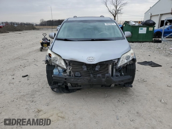 2014 Toyota Sienna XLE with VIN 5TDYK3DC2ES434962, listed as a Copart auction lot 50240815 with 150,503 mi miles and Salvage Title. Bid and sale history available at carsss.com. Image 5.