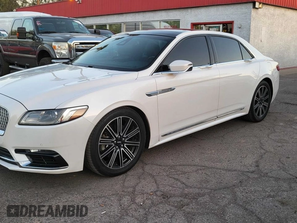 2017 Lincoln Continental Reserve with VIN 1LN6L9RP6H5629262, listed as a Copart auction lot 52741565 with 85,377 mi miles and Clean Title. Bid and sale history available at carsss.com. Image 2.