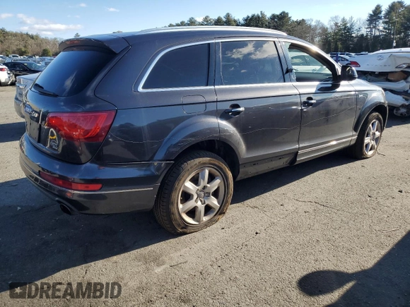 2015 Audi Q7 3.0T Premium with VIN WA1CGAFE3FD015668, listed as a Copart auction lot 86590834 with 139,246 mi miles and Salvage Title. Bid and sale history available at carsss.com. Image 3.