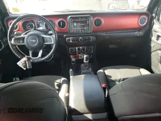 2019 Jeep Wrangler Unlimited Rubicon with VIN 1C4HJXFG2KW662384, listed as a Copart auction lot 54538255 with 78,568 mi miles and Salvage title. Bid and sale history available at DreamBid. Image 8.