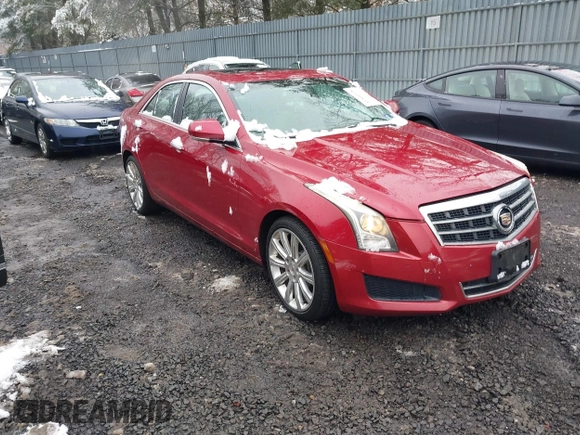 2013 Cadillac ATS Luxury with VIN 1G6AH5R39D0152391, listed as a IAAI auction lot 41560278 with 115,425 mi miles. Bid and sale history available at carsss.com. Image 1.