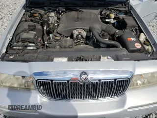 1999 Mercury Grand Marquis LS with VIN 2MEFM75WXXX682027, listed as a Copart auction lot 53906165 with 116,616 mi miles and Salvage Title. Bid and sale history available at DreamBid. Image 11.