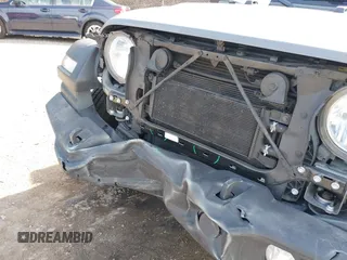 2021 Jeep Wrangler Unlimited Sport S with VIN 1C4HJXDG9MW836411, listed as a IAAI auction lot 41844148 with 17,955 mi miles. Bid and sale history available at carsss.com. Image 6.