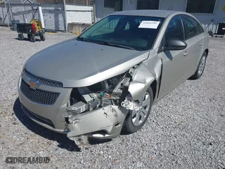 2014 Chevrolet Cruze LS with VIN 1G1PA5SH8E7250802, listed as a IAAI auction lot 41826291 with 102,430 mi miles. Bid and sale history available at carsss.com. Image 6.