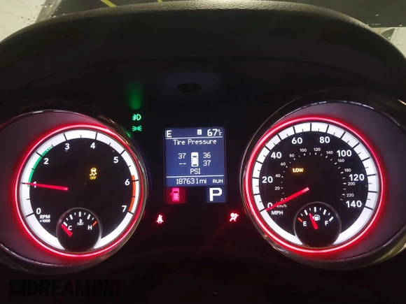 2013 Dodge Durango Citadel with VIN 1C4SDJET9DC661861, listed as a IAAI auction lot 42597126 with 187,631 mi miles and . Bid and sale history available at DreamBid. Image 7.