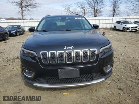 2020 Jeep Cherokee Limited with VIN 1C4PJLDB5LD614547, listed as a Copart auction lot 48291455 with 92,340 mi miles and Salvage Title. Bid and sale history available at carsss.com. Image 5.