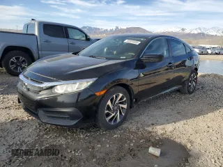 2018 Honda Civic EX with VIN 2HGFC2F77JH502519, listed as a Copart auction lot 50333455 with 114,381 mi miles and Salvage Title. Bid and sale history available at DreamBid. Image 1.