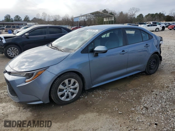 2022 Toyota Corolla LE with VIN 5YFEPMAEXNP308339, listed as a Copart auction lot 45419315 with 69,231 mi miles and Salvage Title. Bid and sale history available at carsss.com. Image 1.