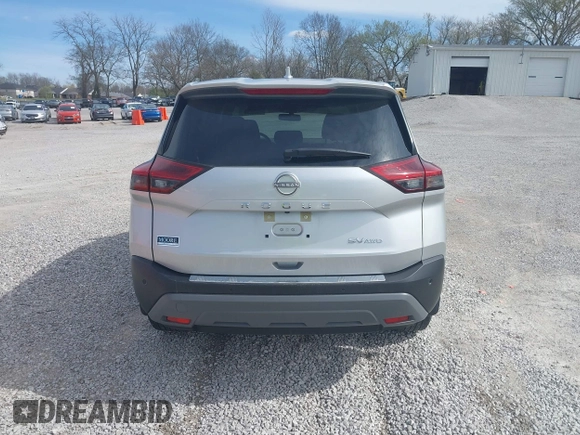 2023 Nissan Rogue SV with VIN JN8BT3BB8PW459398, listed as a IAAI auction lot 41830314 with 20,867 mi miles. Bid and sale history available at carsss.com. Image 16.