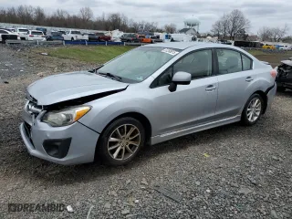 2012 Subaru Impreza Sedan 2.0i Premium with VIN JF1GJAC69CH016839, listed as a Copart auction lot 51268815 with 185,848 mi miles and Salvage Title. Bid and sale history available at carsss.com. Image 1.