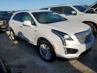 2018 Cadillac XT5 FWD with VIN 1GYKNARSXJZ128533, listed as a Copart auction lot 48424035 with 0 mi miles and Non Repairable. Bid and sale history available at carsss.com. Image 4.