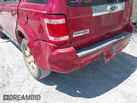 2011 Ford Escape Limited with VIN 1FMCU9EG6BKB22232, listed as a IAAI auction lot 42036432 with 343,134 mi miles and . Bid and sale history available at DreamBid. Image 6.