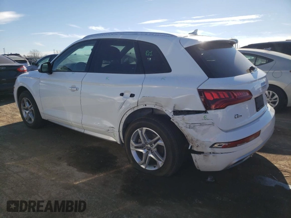 2018 Audi Q5 Premium with VIN WA1ANAFY9J2172715, listed as a Copart auction lot 68023702 with 54,879 mi miles. Bid and sale history available at carsss.com. Image 2.