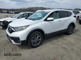 2020 Honda CR-V EX with VIN 2HKRW2H59LH677234, listed as a Copart auction lot 50617935 with 61,447 mi miles and Salvage Title. Bid and sale history available at carsss.com. Image 1.