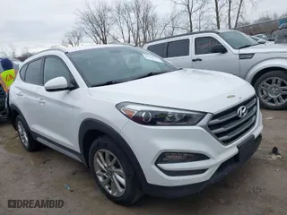 2018 Hyundai Tucson SEL with VIN KM8J33A43JU690539, listed as a IAAI auction lot 41828779 with 103,981 mi miles. Bid and sale history available at carsss.com. Image 1.