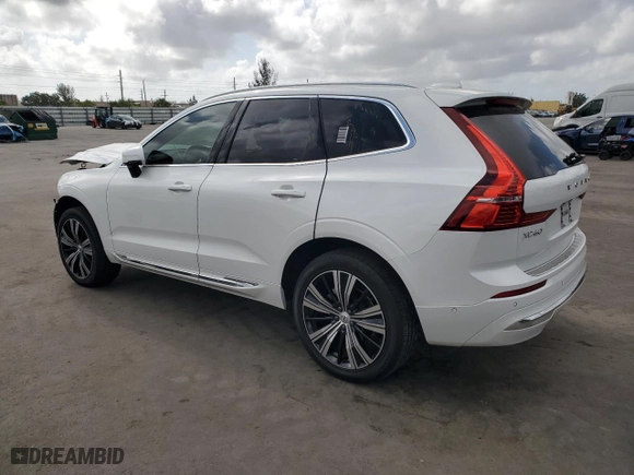 2022 Volvo XC60 Inscription with VIN YV4L12DL9N1983432, listed as a Copart auction lot 51103245 with 36,606 mi miles and Salvage Title. Bid and sale history available at carsss.com. Image 2.