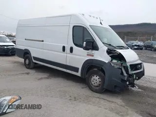 2022 Ram ProMaster Cargo with VIN 3C6MRVJG0NE114716, listed as a IAAI auction lot 40906614 with 164,182 mi miles and . Bid and sale history available at DreamBid. Image 1.