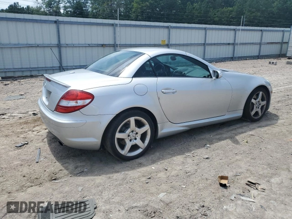 2007 Mercedes-Benz SLK 350 z VIN WDBWK56F27F169391, wystawiony jako Copart lot #60407435 z przebiegiem 193 077 mil mil oraz Szkoda całkowita • Salvage title. Historia ofert i sprzedaży dostępna na DreamBid. Obrazek 3.