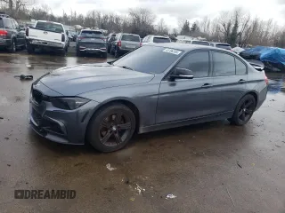 2015 BMW 3 Series 320i with VIN WBA3B1G51FNT05062, listed as a Copart auction lot 45186205 with 74,388 mi miles and Salvage Title. Bid and sale history available at carsss.com. Image 1.