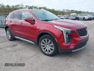 2020 Cadillac XT4 FWD Premium Luxury with VIN 1GYFZCR48LF077119, listed as a IAAI auction lot 40893918 with 1 mi miles. Bid and sale history available at carsss.com. Image 1.