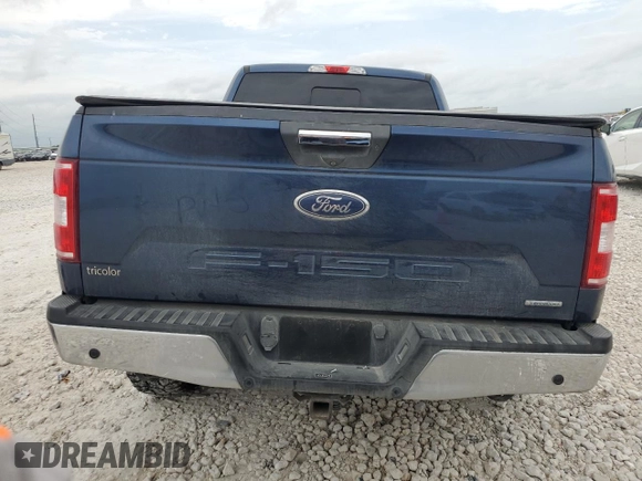 2018 Ford F-150 XL with VIN 1FTFW1EG7JKC27096, listed as a Copart auction lot 53812715 with 96,737 mi miles and Clean title. Bid and sale history available at DreamBid. Image 6.