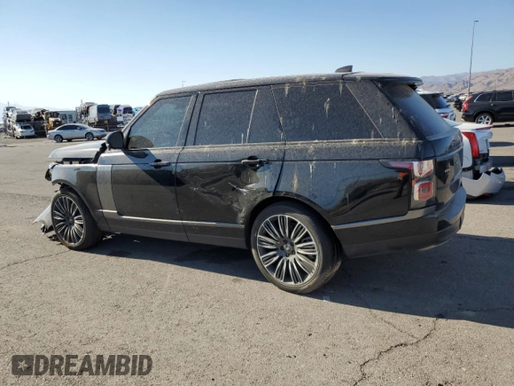 2021 Land Rover Range Rover P525 Westminster с VIN SALGS2SE9MA425948, выставлен на аукционе Copart как лот 74273934 с пробегом 62 059 миль миль и Списание • Salvage title. История ставок и продаж доступна на DreamBid. Изображение 2.