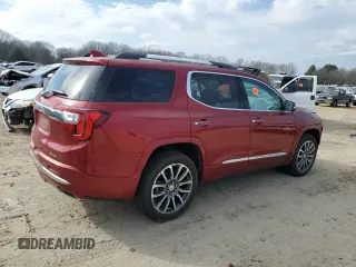 2021 GMC Acadia Denali with VIN 1GKKNXLS6MZ114056, listed as a Copart auction lot 49339025 with Not provided miles and Salvage title. Bid and sale history available at DreamBid. Image 3.