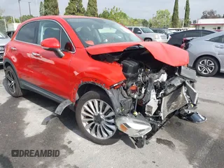 2016 FIAT 500X Lounge z VIN ZFBCFXDT0GP338800, wystawiony jako IAAI lot #42023937 z przebiegiem 57 825 mil mil oraz . Historia ofert i sprzedaży dostępna na DreamBid. Obrazek 1.