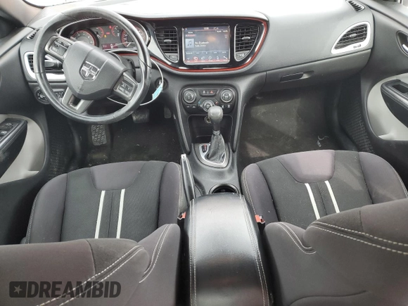 2014 Dodge Dart SXT with VIN 1C3CDFBB4ED719758, listed as a Copart auction lot 45185255 with 146,284 mi miles and Salvage Title. Bid and sale history available at carsss.com. Image 8.