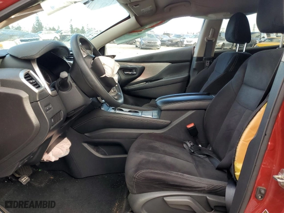 2017 Nissan Murano SV with VIN 5N1AZ2MG6HN141372, listed as a Copart auction lot 43833145 with 113,786 mi miles and Salvage Title. Bid and sale history available at carsss.com. Image 7.