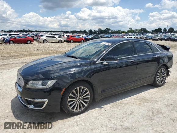 2017 Lincoln MKZ Premiere with VIN 3LN6L5A90HR663314, listed as a Copart auction lot 58785245 with 95,484 mi miles and Salvage title. Bid and sale history available at DreamBid. Image 1.