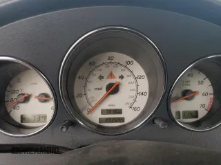 2003 Mercedes-Benz SLK-Class 2.3L with VIN WDBKK49F03F276776, listed as a Copart auction lot 78152404 with 92,044 mi miles and Salvage Title. Bid and sale history available at carsss.com. Image 9.