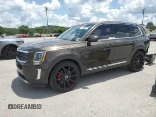2020 Kia Telluride EX with VIN 5XYP34HC4LG004210, listed as a Copart auction lot 61686495 with 87,198 mi miles and Salvage title. Bid and sale history available at DreamBid. Image 1.