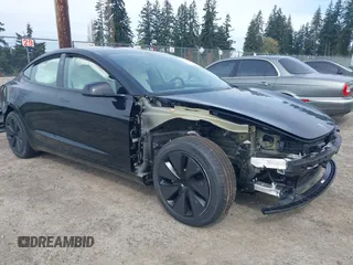 2025 Tesla Model 3 Long Range with VIN 5YJ3E1EB1SF885103, listed as a IAAI auction lot 41926295 with Not provided miles and . Bid and sale history available at DreamBid. Image 6.