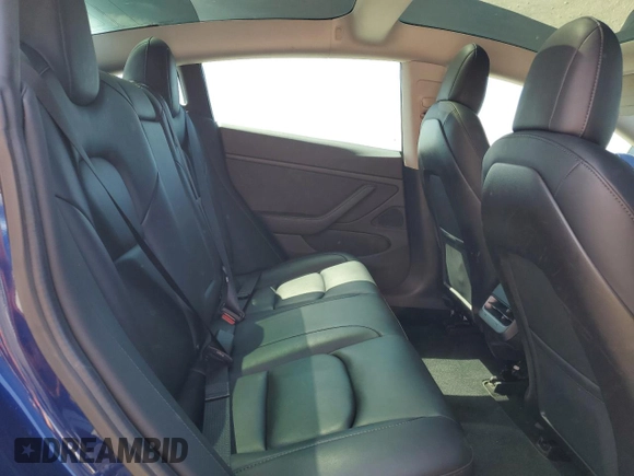 2020 Tesla Model 3 Long Range with VIN 5YJ3E1EB4LF744575, listed as a Copart auction lot 50202375 with 61,357 mi miles and Salvage Title. Bid and sale history available at carsss.com. Image 10.